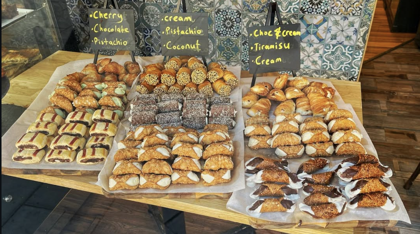Fresh pastries at The Remedy